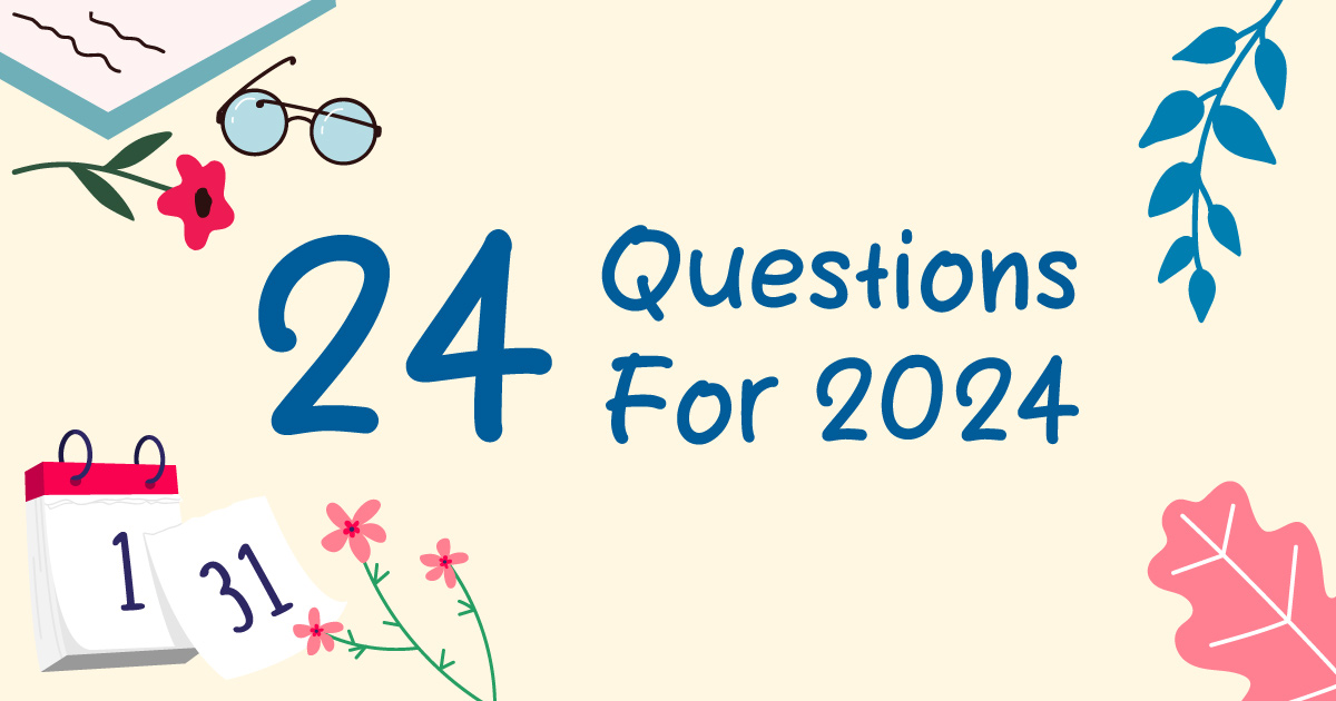 24 Questions For 2024 Worksheet 